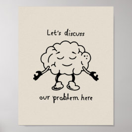 Let's Discuss our problems here Poster