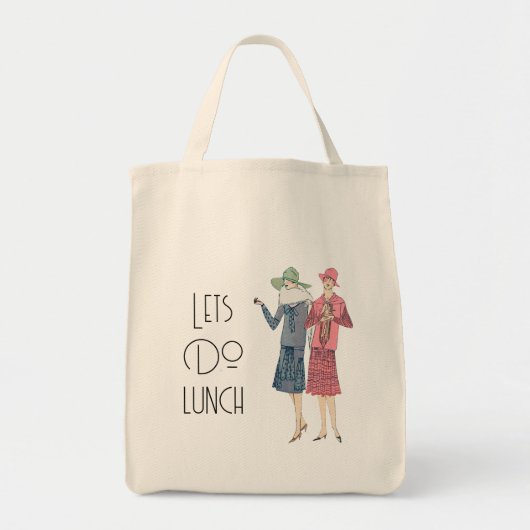 Lets Do Lunch  Dames Tote Bag (Voorkant)