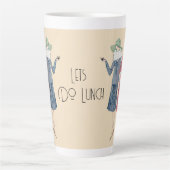 Lets Do Lunch Latte Mok (Voorkant)