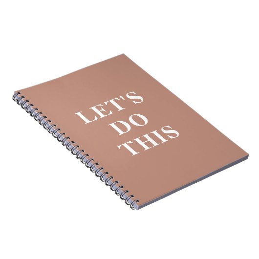 Let's Do This - 6,5 inch x 8,75 inch Classic Notit Notitieboek (Rechterzijde)