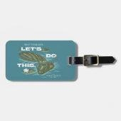 Let's Do This Alligator beroemd gemaakt door The W Bagagelabel (Voorkant horizontaal)