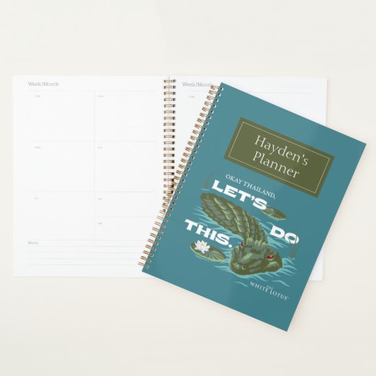 Let's Do This Alligator beroemd gemaakt door The W Planner (Display)