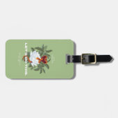 "Let's Do This" Cobra - De Witte Lotus Bagagelabel (Voorkant horizontaal)