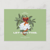 "Let's Do This" Cobra - De Witte Lotus Briefkaart (Voorkant)