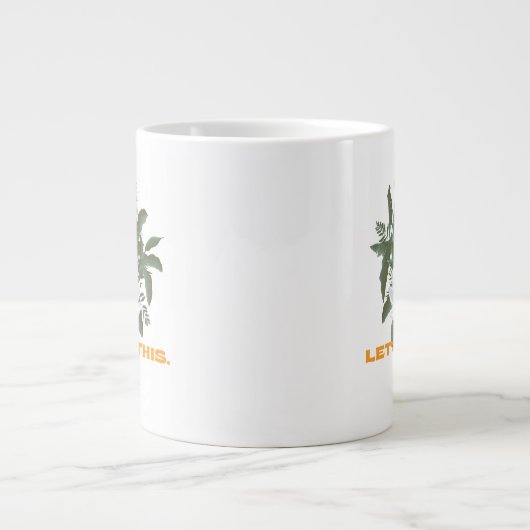 "Let's Do This" Cobra - De Witte Lotus Grote Koffiekop (Voorkant)