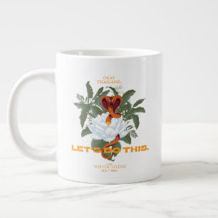 "Let's Do This" Cobra - De Witte Lotus Grote Koffiekop