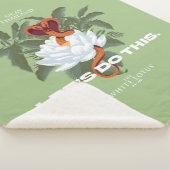 "Let's Do This" Cobra - De Witte Lotus Sherpa Deken (3/4)