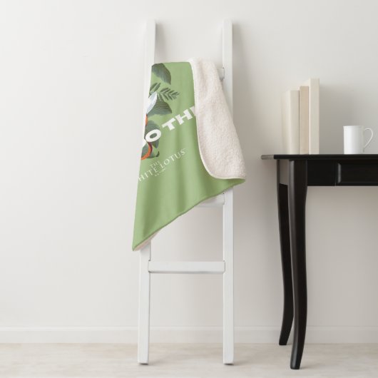 "Let's Do This" Cobra - De Witte Lotus Sherpa Deken (In situ)