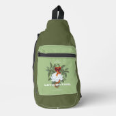 "Let's Do This" Cobra - De Witte Lotus Sling Bag (Voorkant)