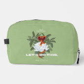 "Let's Do This" Cobra - De Witte Lotus Toilettasje (Voorkant)