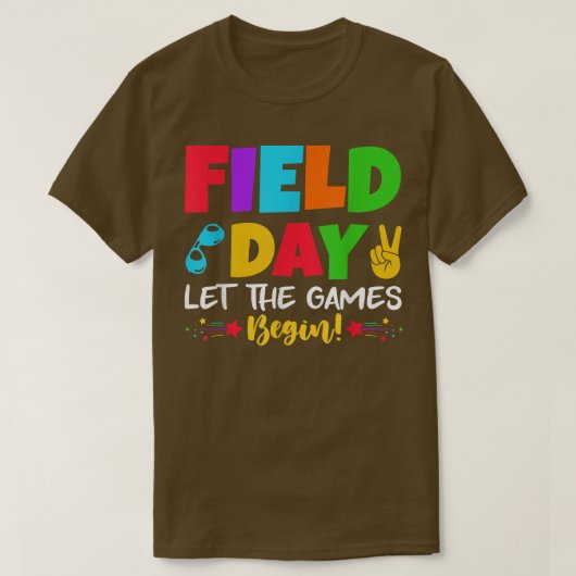Let's Do This Field Day Thing Teacher Student Scho T-shirt (Design voorkant)