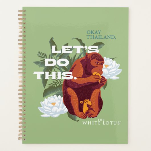 Let's Do This Monkey beroemd gemaakt door The Whit Planner (Voorkant)