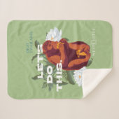 Let's Do This Monkey beroemd gemaakt door The Whit Sherpa Deken (Voorkant (horizontaal))