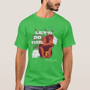 Let's Do This Monkey beroemd gemaakt door The Whit T-shirt