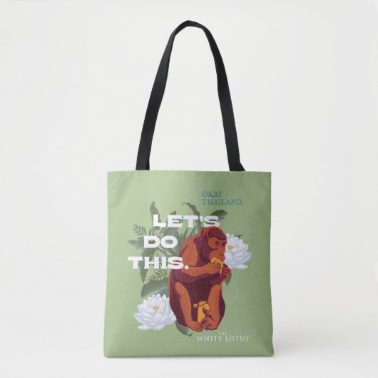Let's Do This Monkey beroemd gemaakt door The Whit Tote Bag (Voorkant)