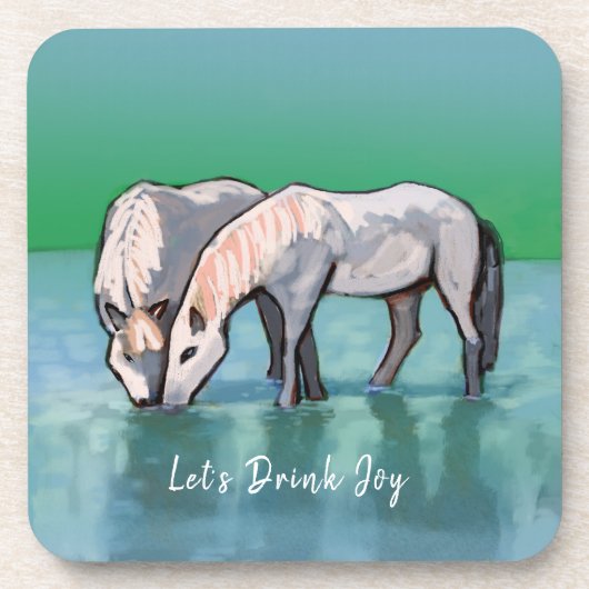 Let's Drink Joy Drank Coaster Bier Onderzetter (Voorkant)