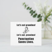 Lets Eat Grandma Briefkaart (Staand voorkant)