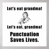 Lets Eat Grandma Poster (Voorkant)