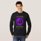 Lets Eat Kat interpunctie redt katten Halloween T-shirt (Voorkant volledig)