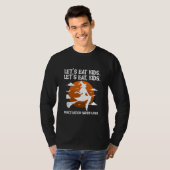 Let's Eat Kids Punctuation Saves Teacher Witch T-shirt (Voorkant volledig)