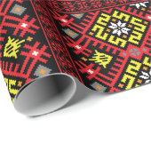 Lets etnografisch ontwerp cadeaupapier (Rol Hoek)