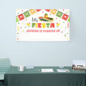 LET'S FIESTA Birthday Party banner backdrop  (Beurs)