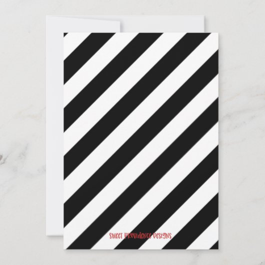 Let's Fiesta Birthday Party Invitation Kaart (Achterkant)