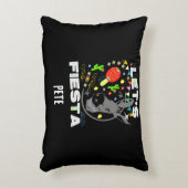 Let's Fiesta bunt party Accent Kussen (Voorkant(Verticaal))