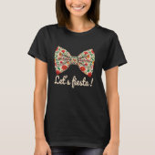 Let's Fiesta Cinco De Mayo Coquette Bow Cute Mexic T-shirt (Voorkant)