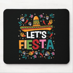 Lets Fiesta Cinco de Mayo Mexican Theme Party Guit Muismat