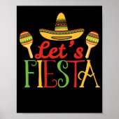 Lets Fiesta Cinco de Mayo Poster (Voorkant)