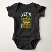 Lets Fiesta Cinco de Mayo Romper (Voorkant)