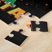 Lets Fiesta Dinosaur Mexican Dino Cinco De Mayo Legpuzzel (Zijkant)