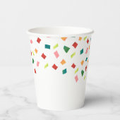 Lets Fiesta Engagement Party Papieren Bekers (Achterkant)