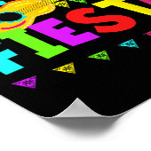 Lets Fiesta Mexican Cinco de Mayo Party Poster (Hoek)