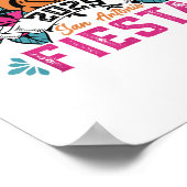 Lets Fiesta Squad 2025 San Antonio Texas Poster (Hoek)