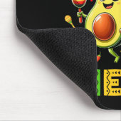 Lets Fiesta Taco Avocado Funny Cinco de Mayo Mexic Muismat (Hoek)