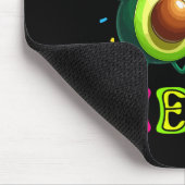 Lets Fiesta Taco Avocado Funny Cinco de Mayo Mexic Muismat (Hoek)