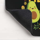Lets Fiesta Taco Avocado Funny Cinco de Mayo Mexic Muismat (Hoek)