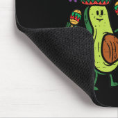 Lets Fiesta Taco Avocado Funny Cinco de Mayo Mexic Muismat (Hoek)