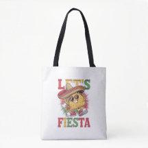 Let's Fiesta Taco Design Fun Cinco de Mayo Mexicaa