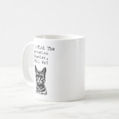 Let's Find Variables Together Math Lover Koffiemok (Voorkant links)