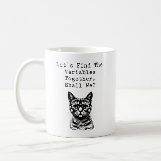 Let's Find Variables Together Math Lover Koffiemok (Links)