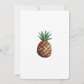 Let's Flamingle Pool Party Invitation Kaart (Achterkant)