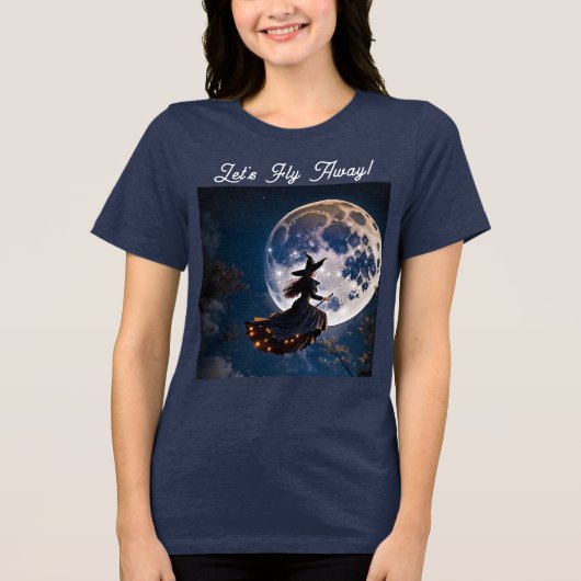 Let's Fly Away - Seizoen van de Heks T-Shirt (Voorkant)