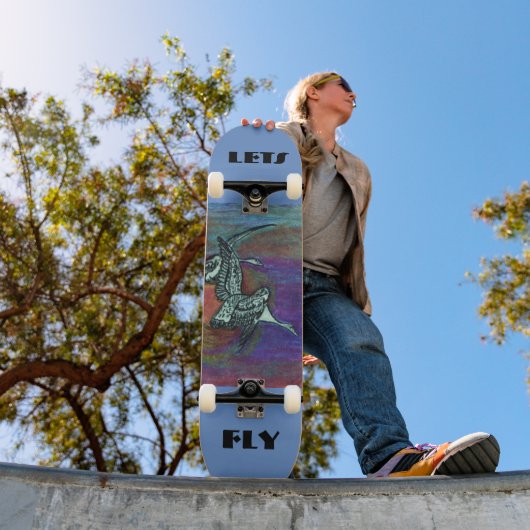 LETS FLY-skateboard Persoonlijk Skateboard (Buiten 1)