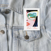 Let's Fun beroemd gemaakt door The White Lotus Button (Insitu)