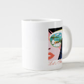 Let's Fun beroemd gemaakt door The White Lotus Grote Koffiekop (Voorkant rechts)