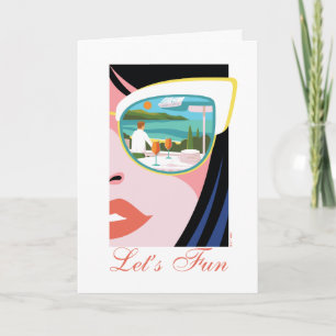 Let's Fun beroemd gemaakt door The White Lotus Kaart