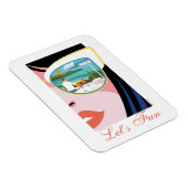 Let's Fun beroemd gemaakt door The White Lotus Magneet (Rechterzijde)